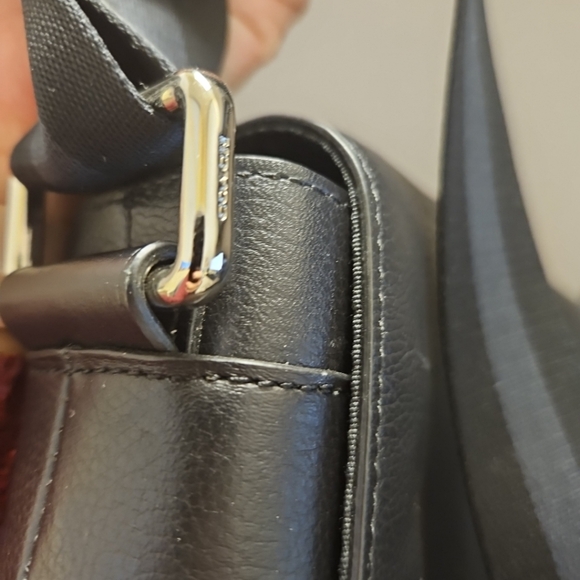 NWOT Coach Charles Messenger Laptop Crossbody Bag in Smooth Leather F54792 Black - Picture 10 of 16